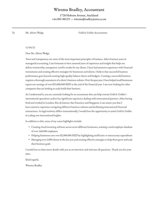 39516 cover letter accounting firm 6