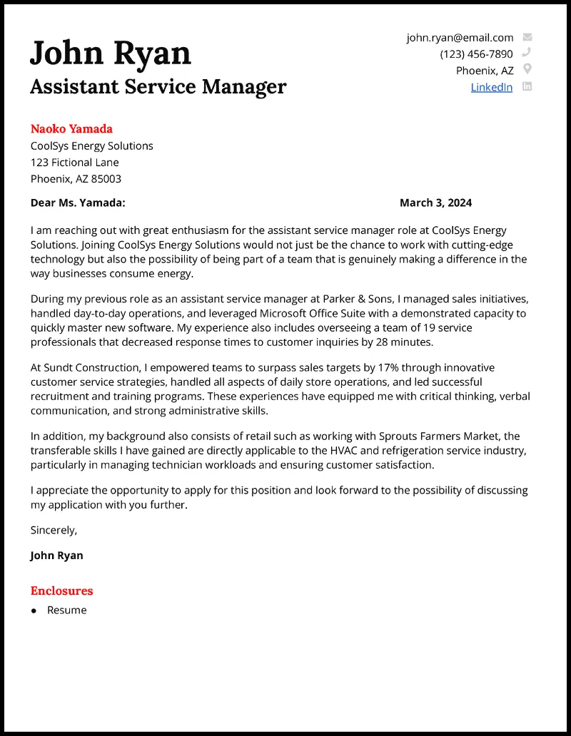 39517 cover letter example retail