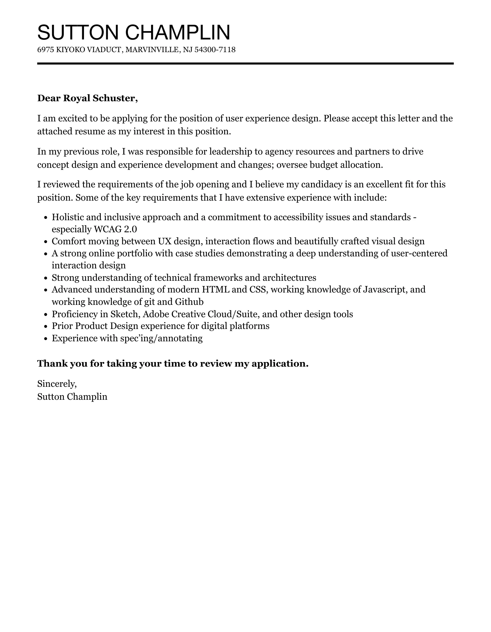 39518 tailoring cover letter