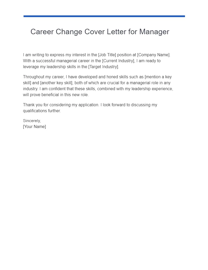 39521 change industry cover letter formatting