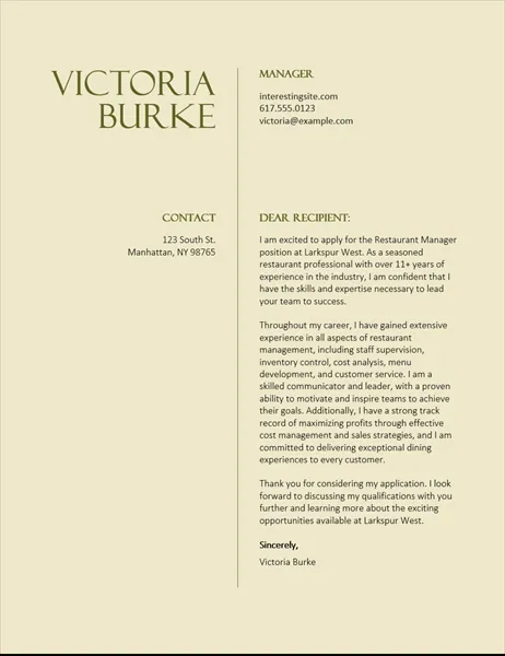 39524 office position cover letter formatting