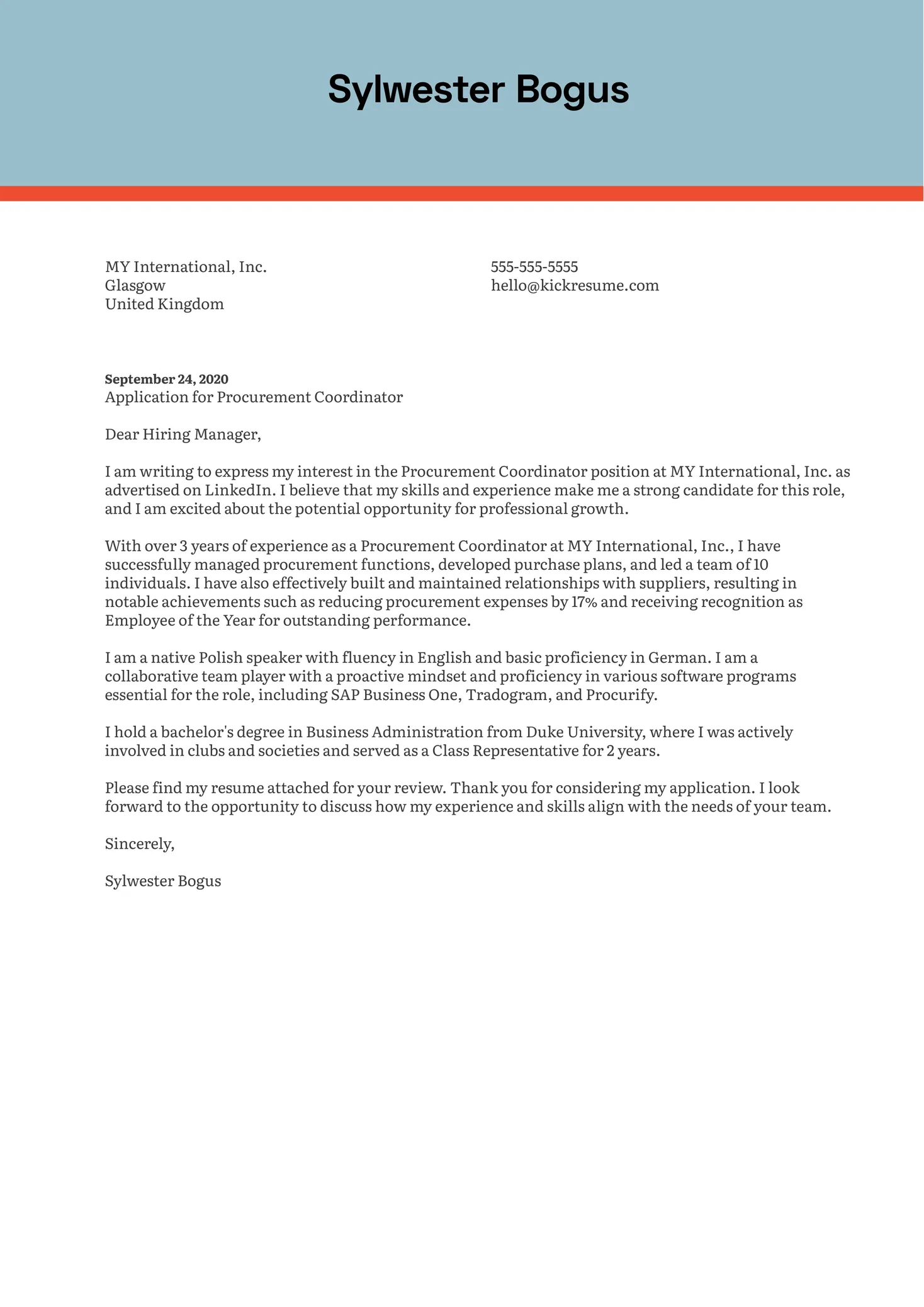 39532 linkedin cover letter components