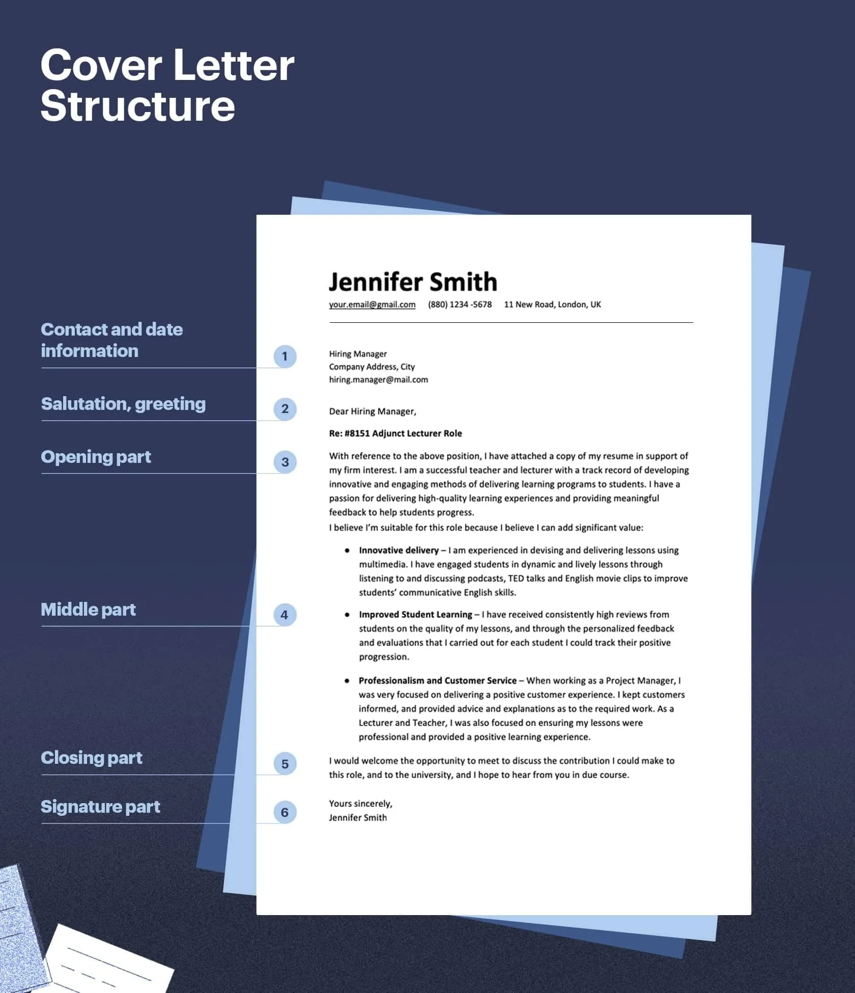 39533 cover letter formatting
